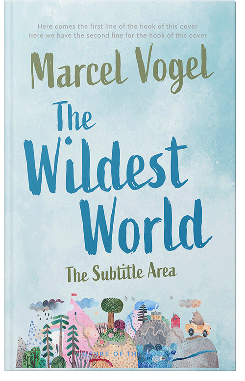 Front view of Botticelli #24157 - Premade Nature Book Cover