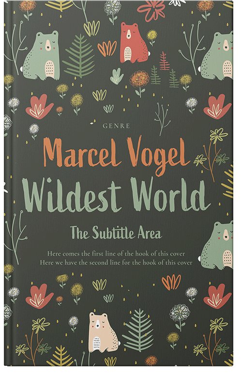 Front view of Kelp #24163 - Premade Environment & Ecology Book Cover