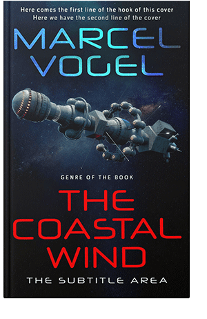 Pre Made Book Cover Ebony