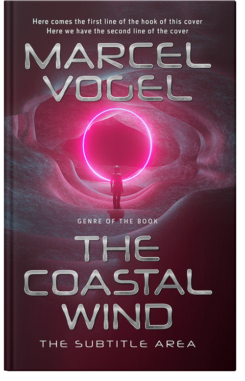 Front view of Cocoa Bean #24171 - Premade Science Fiction Book Cover