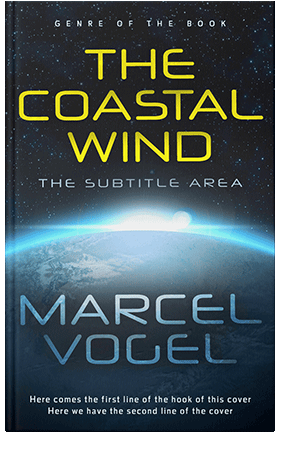 Pre Made Book Cover Ebony