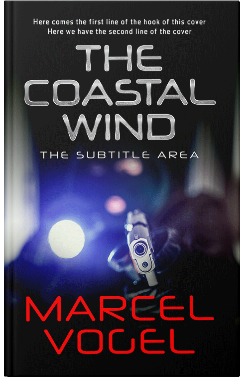 Front view of Premade Mystery & Thriller & Suspense Book Cover - Oriental Pink