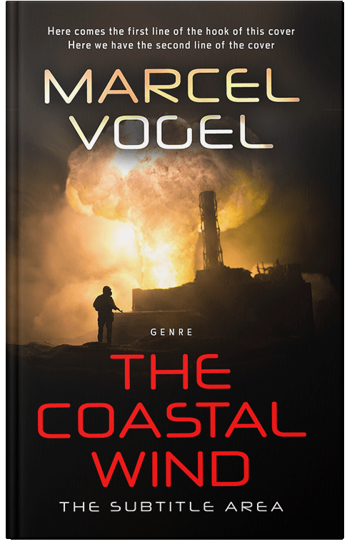 Front view of Porsche #24186 - Premade Apocalyptica Book Cover