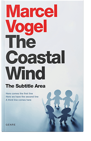 Pre Made Book Cover Oxford Blue