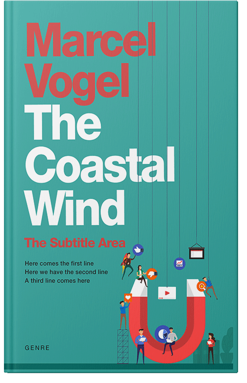 Front view of Keppel #24195 - Premade Self-Improvement & Self-Help Book Cover