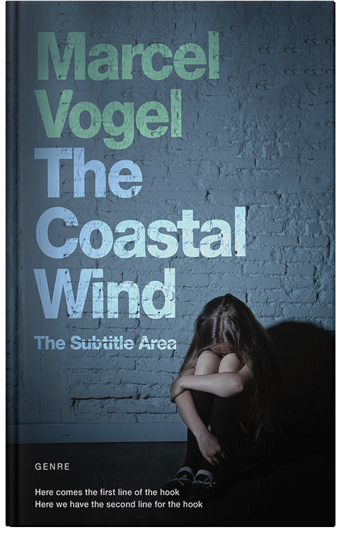 Front view of Blue Bayoux #24198 - Premade Teen & Young Adult Book Cover