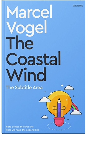 Pre Made Book Cover Malibu