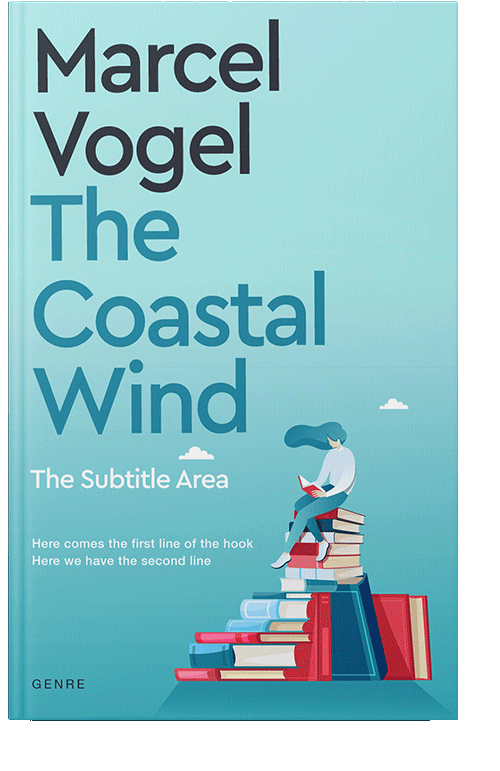 Front view of Regent St Blue #24200 - Premade Teen & Young Adult Book Cover | BookCoverZone