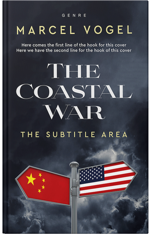 Front view of Premade Business Book Cover - Mirage