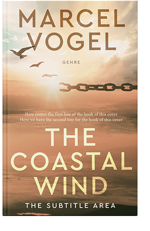 Pre Made Book Cover Antique Brass