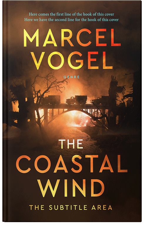 Front view of Clinker #24215 - Premade Apocalyptica Book Cover