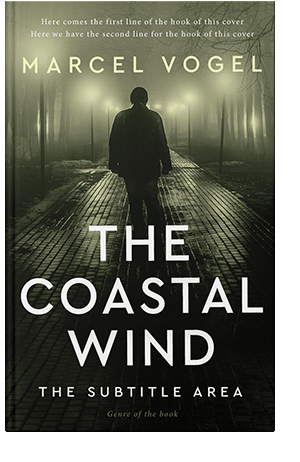 Pre Made Book Cover Marshland