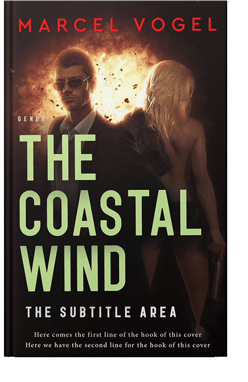 Front view of Straw #24225 - Premade Mystery & Thriller & Suspense Book Cover