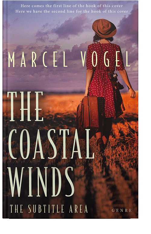 Front view of Crater Brown #24230 - Premade Historical Book Cover