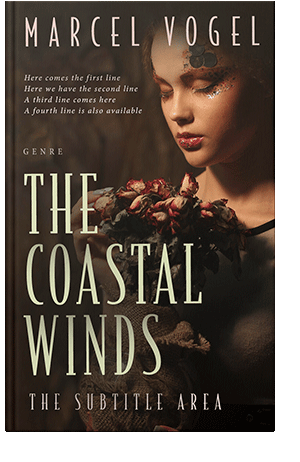 Pre Made Book Cover Coffee Bean