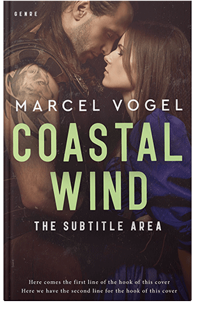 Pre Made Book Cover Cocoa Brown