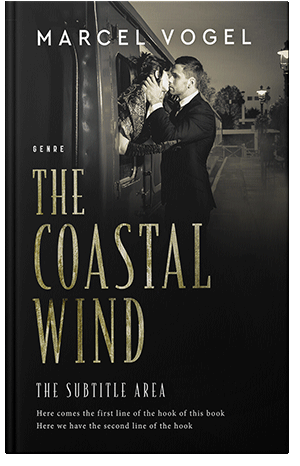 Pre Made Book Cover Cod Gray