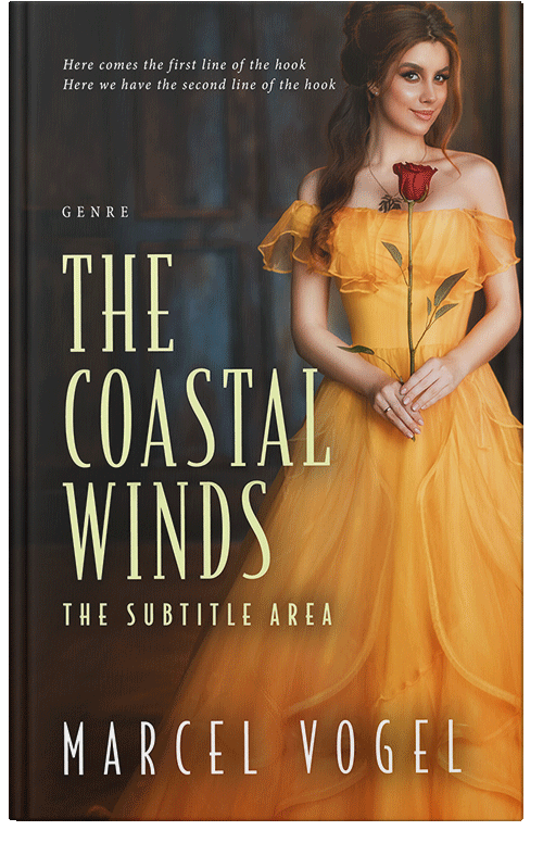 Front view of Eclipse #24251 - Premade Romance Book Cover