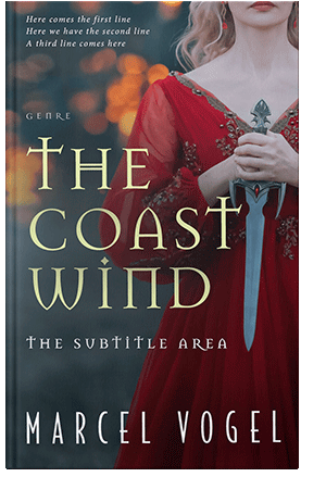 Pre Made Book Cover Woody Brown