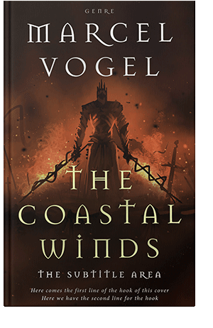 Pre Made Book Cover Graphite