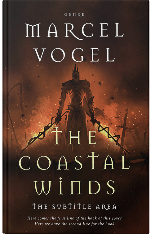 Front view of Graphite #24266 - Premade Fantasy Book Cover