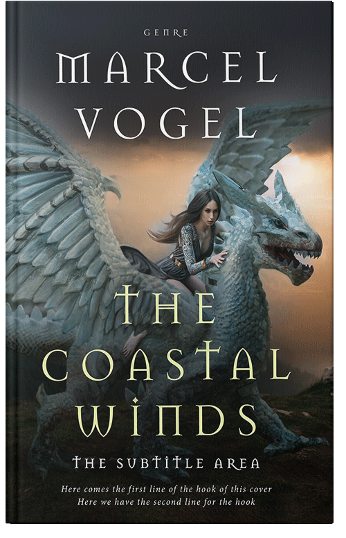 Front view of Outer Space #24267 - Premade Fantasy Book Cover