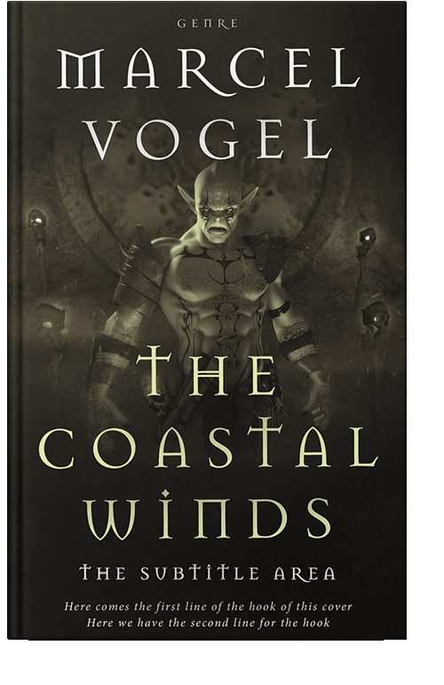 Front view of Oil #24270 - Premade Fantasy Book Cover