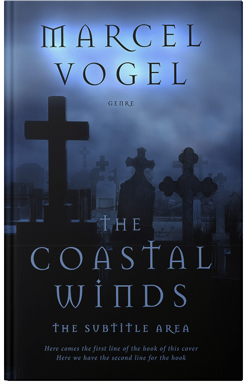 Front view of Portage #24273 - Premade Horror Book Cover