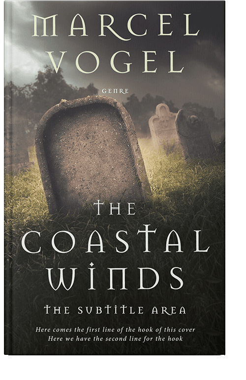 Front view of Dune #24274 - Premade Horror Book Cover