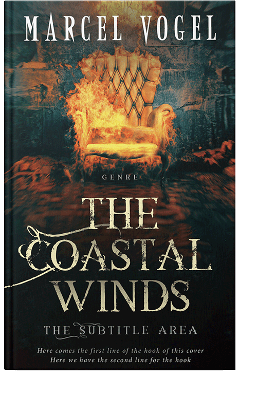 Front view of Di Serria #24289 - Premade Apocalyptica Book Cover