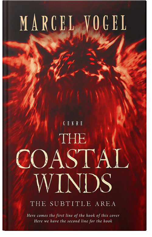 Front view of Premade Horror Book Cover - Bulgarian Rose