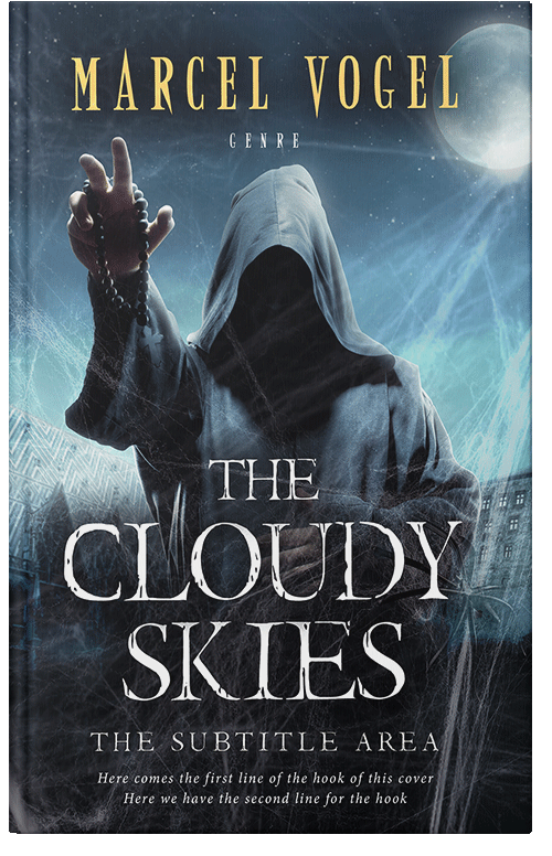 Front view of Ebony Clay #24293 - Premade Mystery & Thriller & Suspense Book Cover