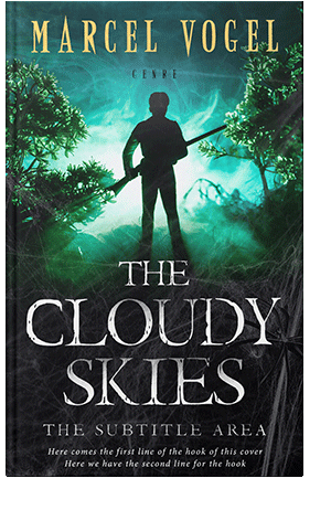 Pre Made Book Cover Aztec