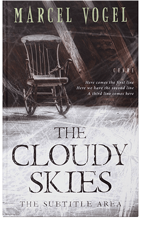 Pre Made Book Cover Athens Gray