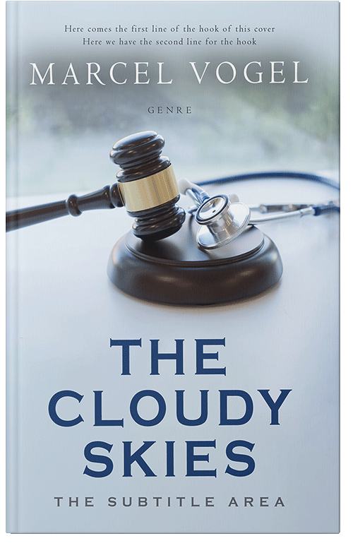 Front view of Premade Politics & Law & Society Book Cover - Botticelli