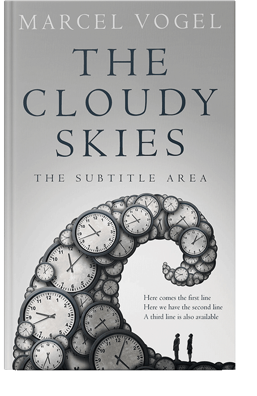 Front view of Silver #24312 - Premade Health & Mind & Body Book Cover