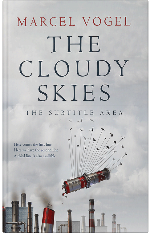 Front view of Iron #24313 - Premade Surreal Book Cover