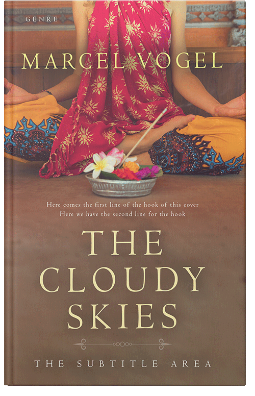 Front view of Premade Religion & Spirituality Book Cover - Au Chico