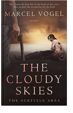 Pre Made Book Cover Tan