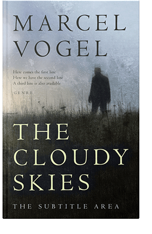 Pre Made Book Cover Gull Gray