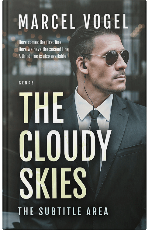 Front view of Heavy Metal #24345 - Premade Mystery & Thriller & Suspense Book Cover