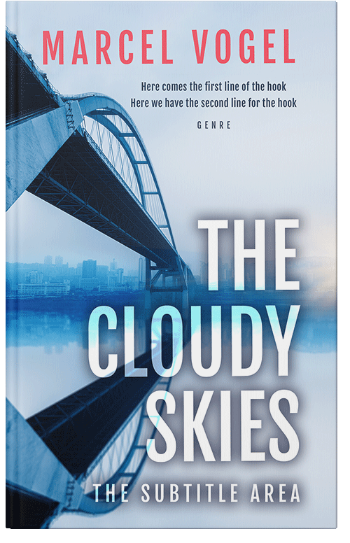 Front view of Chathams Blue #24351 - Premade Mystery & Thriller & Suspense Book Cover