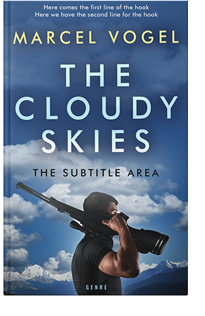 Pre Made Book Cover Chambray