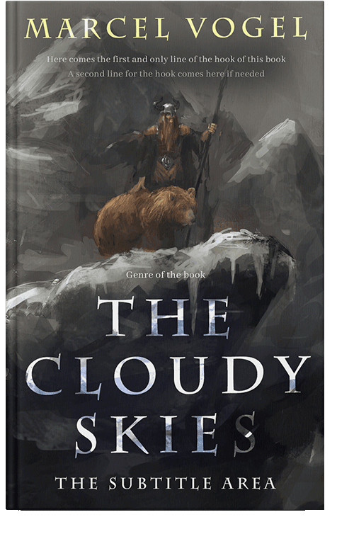 Front view of Mine Shaft #24360 - Premade Fantasy Book Cover