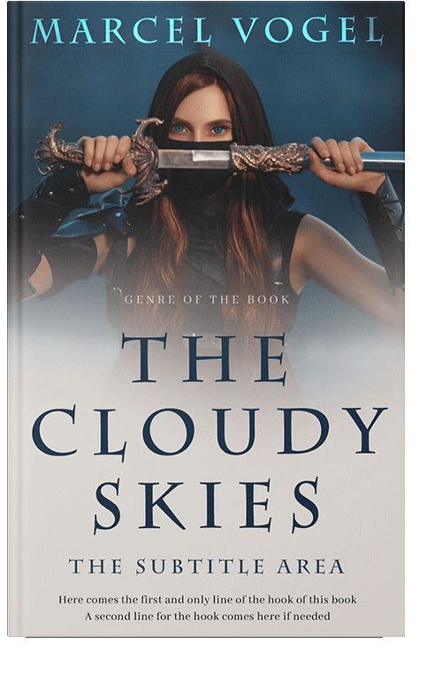 Front view of Big Stone #24363 - Premade Fantasy Book Cover