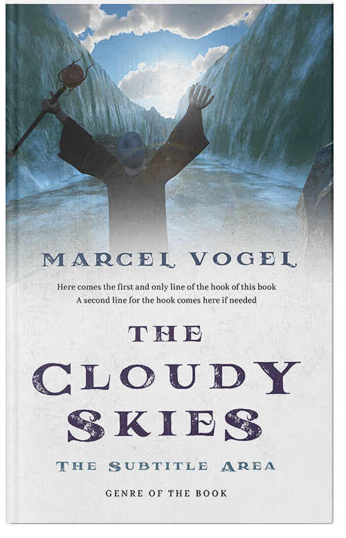 Front view of Limed Spruce #24366 - Premade Religion & Spirituality Book Cover