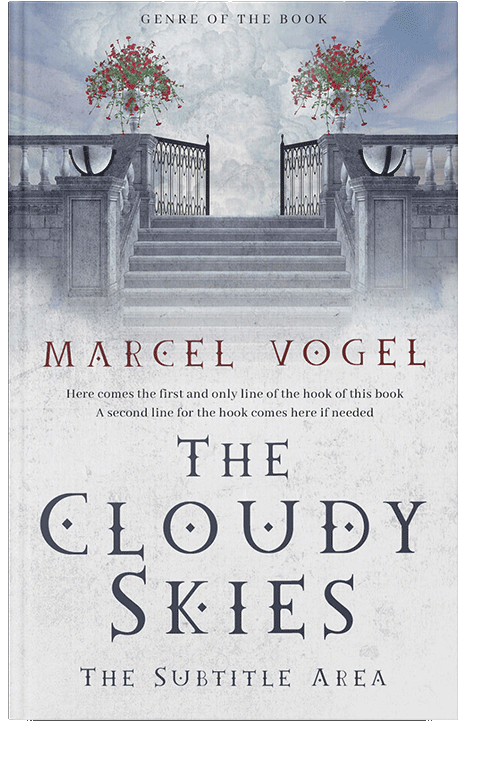 Front view of Iron #24370 - Premade Fantasy Book Cover