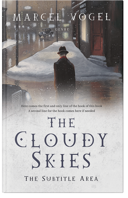 Front view of Mercury #24374 - Premade Mystery & Thriller & Suspense Book Cover