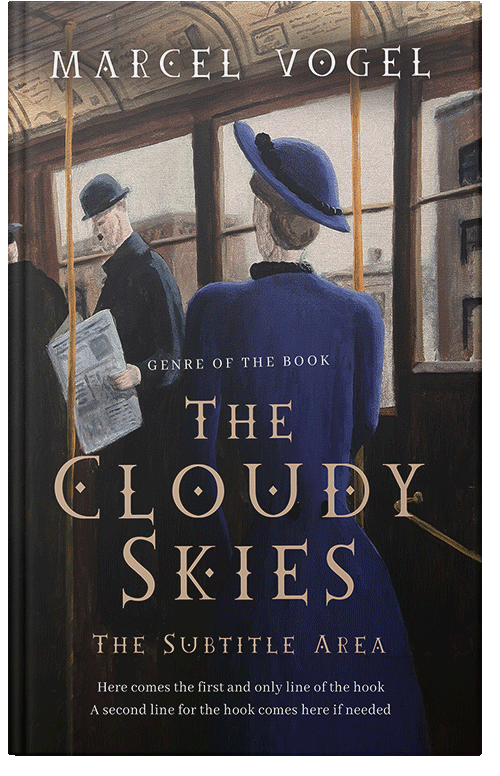 Front view of Baltic Sea #24381 - Premade Travel Book Cover