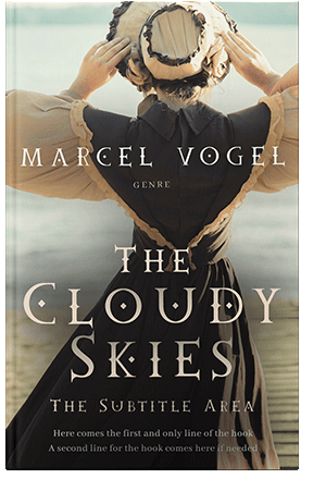 Pre Made Book Cover Cod Gray